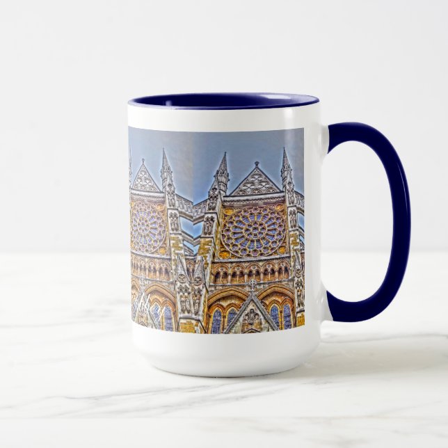 Westminster Abbey, London, Großbritannien Tasse (Rechts)