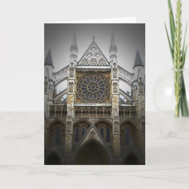 Westminster Abbey - London - Grußkarte Karte (Vorderseite)