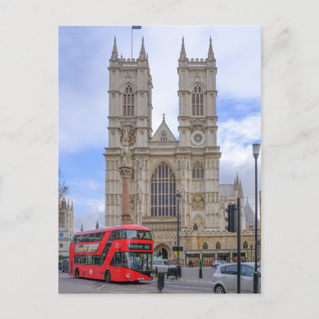 Westminster Abbey London UK Postcard Postkarte (Vorderseite)