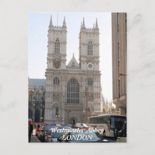 Westminster Abbey London UK Postkarte