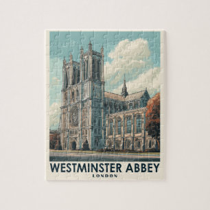 Westminster Abbey London Vintage Travel