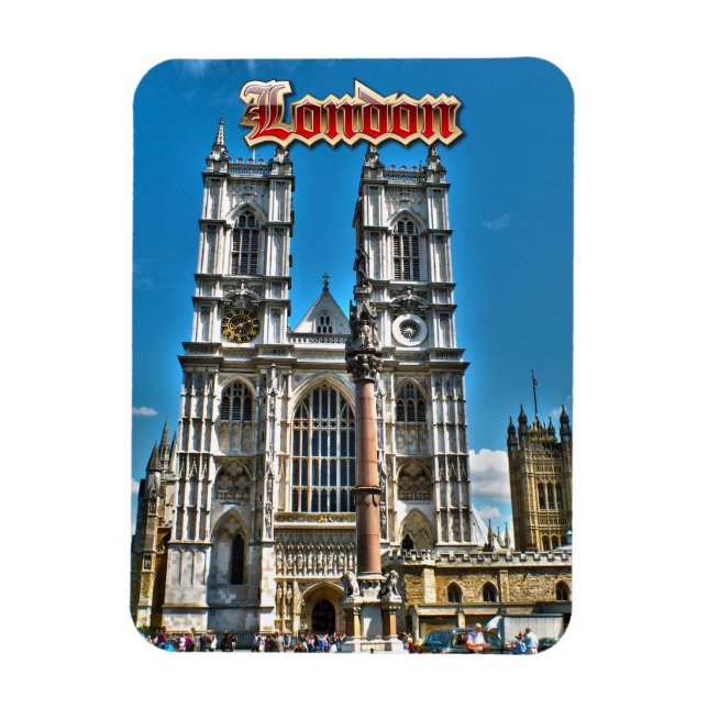 Westminster Abbey Magnet (Vertikal)