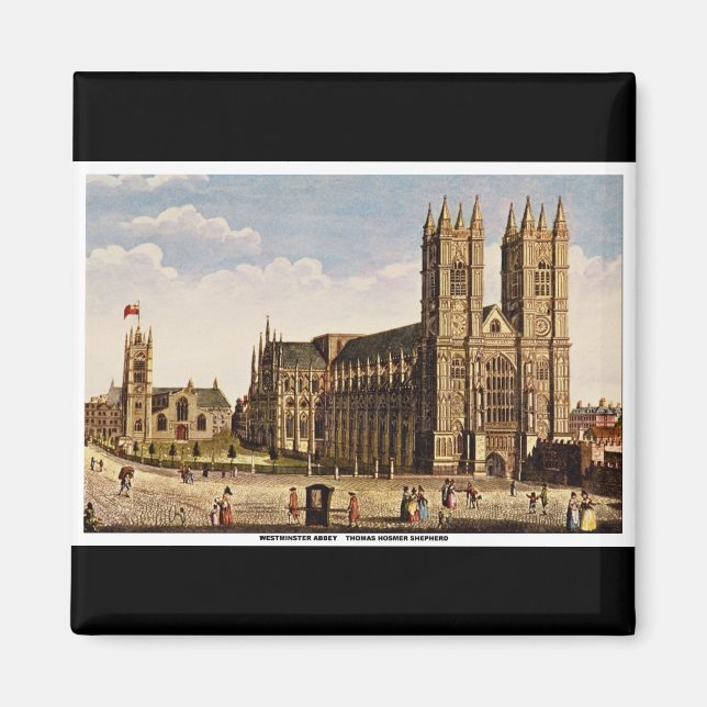 Westminster Abbey Magnet (Vorne)
