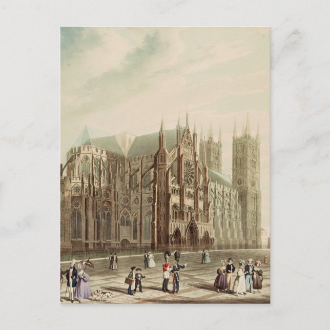 Westminster Abbey Postkarte (Vorderseite)