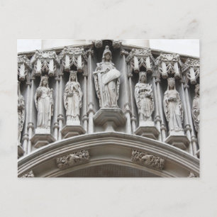 Westminster-Abtei-Architektur britisches Gebäude Postkarte