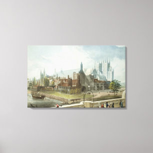 Westminster Hall und Abtei Leinwanddruck