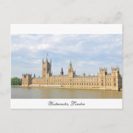Westminster in London, Vereinigtes Königreich Postkarte