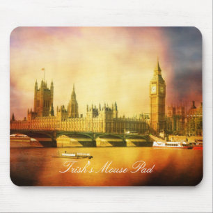 Westminster Palace an der Themse Mousepad