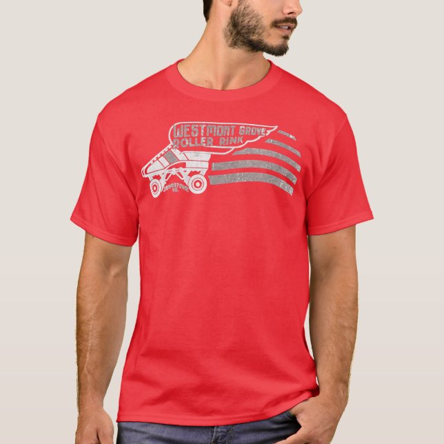 Westmont Grove Roller Rink - Johnstown, PA T-Shirt (Vorderseite)