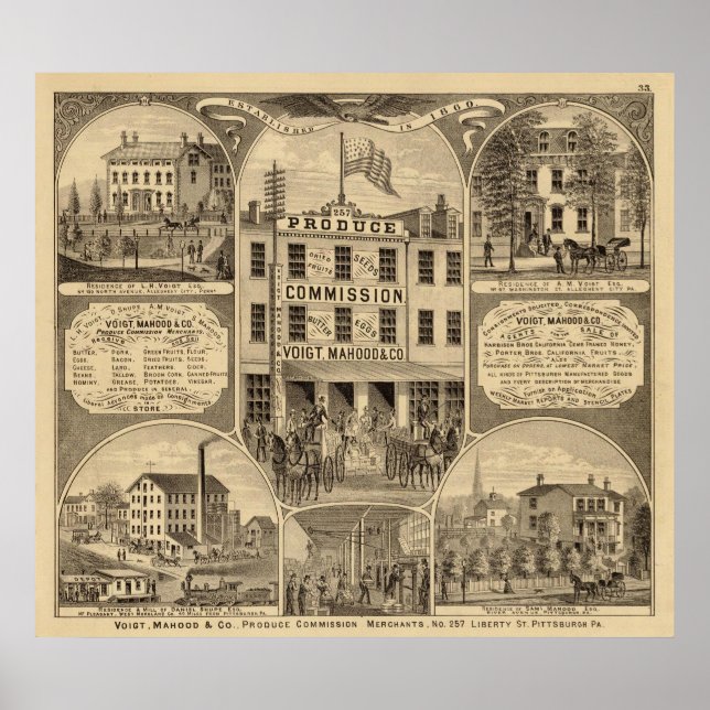 Westmoreland Landkreis, Pennsylvania Poster (Vorne)