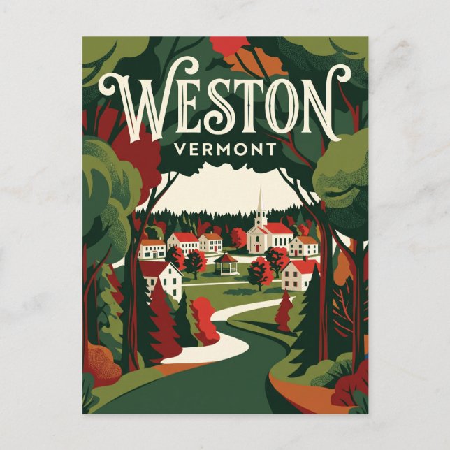 Weston USA Postkarte (Vorderseite)
