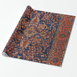 Westpersien Royal Blauer Gelb  Geschenkpapier