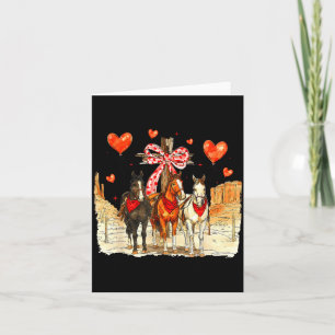 Westpferd Valentinstag Lustiger Western Valentinst Karte