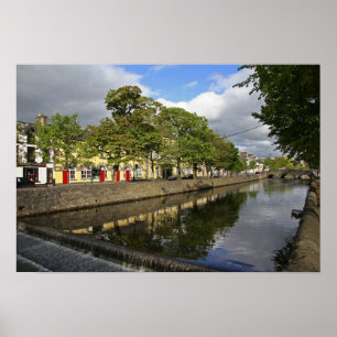Westport, Irland. Die Stadt am Atlantik Poster