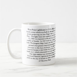 Westpunkt-Leuchtturm, Washington-Tasse Kaffeetasse
