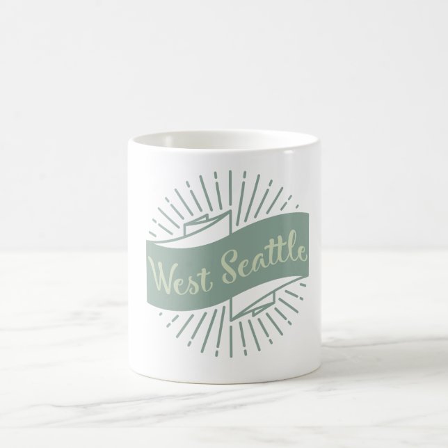 Westseattle-Tasse Kaffeetasse (Mittel)