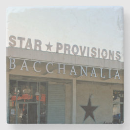 Westseite, Stern Provisions Steinuntersetzer