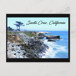Westside Rocks, Santa Cruz, Kalifornien Postkarte