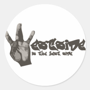 Westside Runder Aufkleber