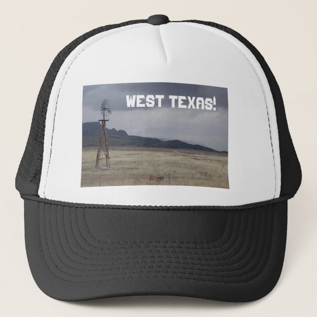 Westtexas! Truckerkappe (Vorderseite)