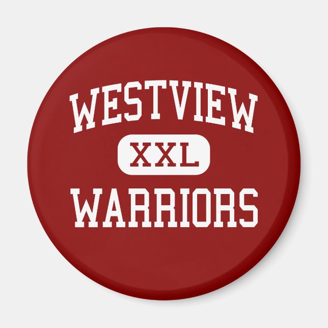 Westview - Krieger - High School - Topeka Indiana Magnet (Vorne)