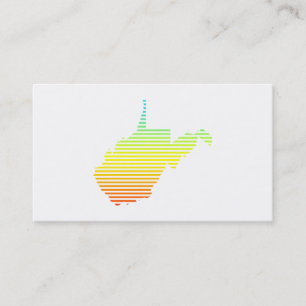 Westvirginia Chill Fade Visitenkarte