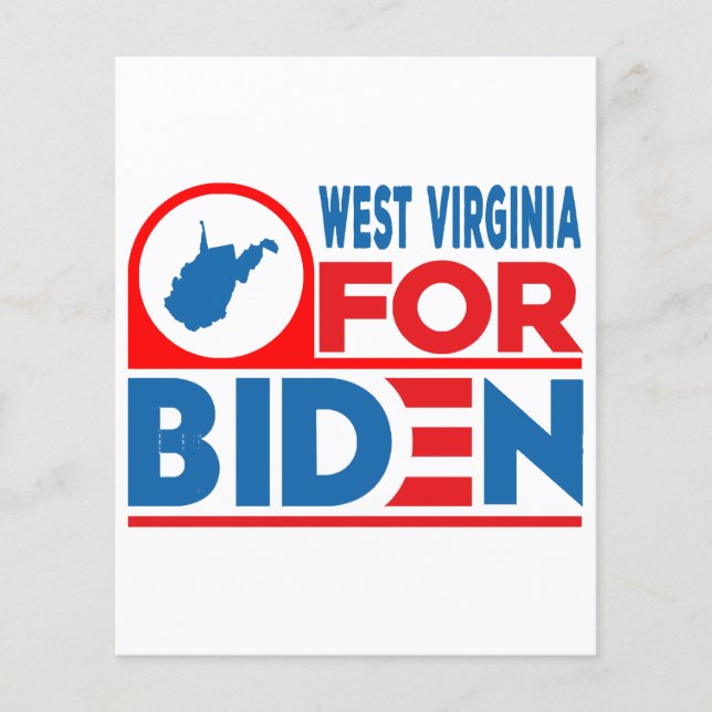 WESTVIRGINIEN für Biden (Vorderseite)