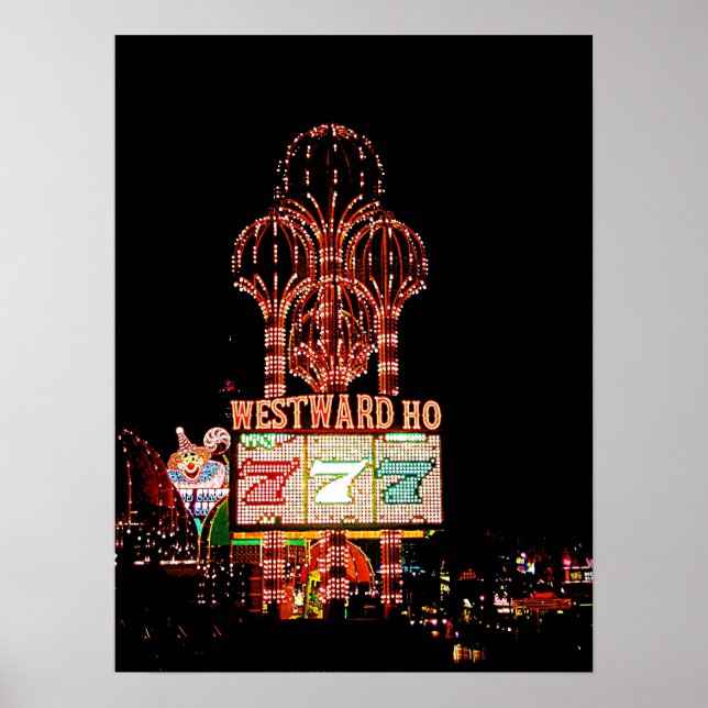 Westward Ho Las Vegas Marquee Poster (Vorne)