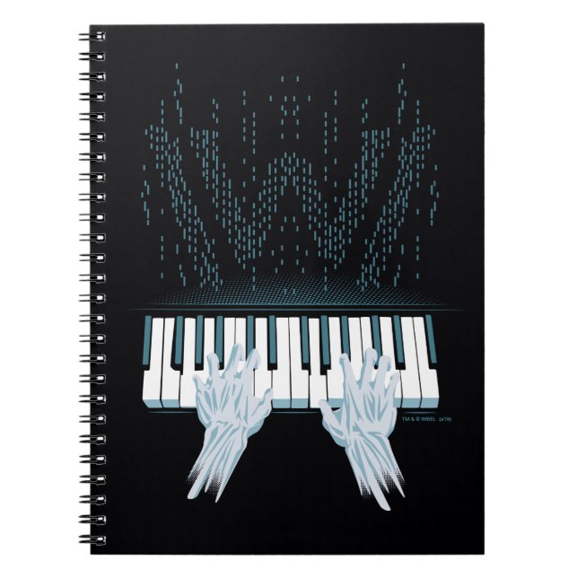 Westwelt | Android Hands am Spielerpiano Notizblock (Vorderseite)