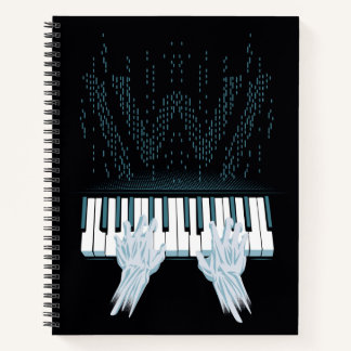 Westwelt | Android Hands am Spielerpiano Notizbuch