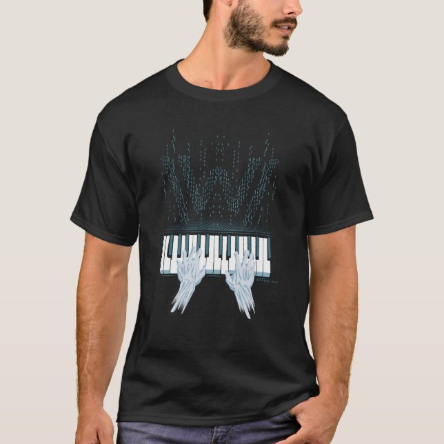 Westwelt | Android Hands am Spielerpiano T-Shirt (Vorderseite)