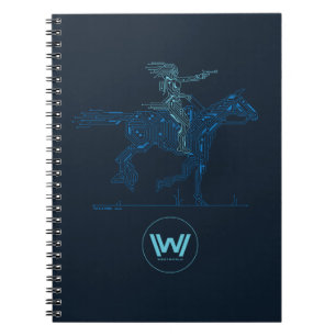 Westwelt   Dolores Reitkreislauf Grafik Notizblock