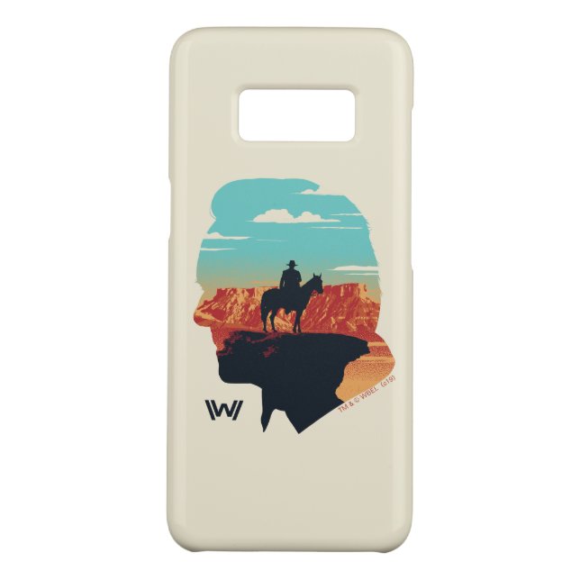 Westwelt | Dr. Ford Silhouette des Menschen in Sch Case-Mate Samsung Galaxy Hülle (Rückseite)