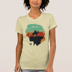 Westwelt   Dr. Ford Silhouette des Menschen in Sch T-Shirt