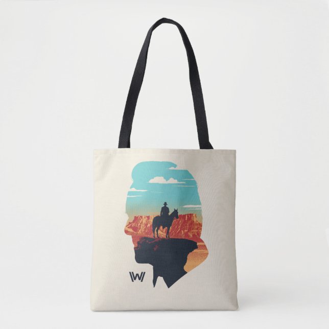 Westwelt | Dr. Ford Silhouette des Menschen in Sch Tasche (Vorderseite)