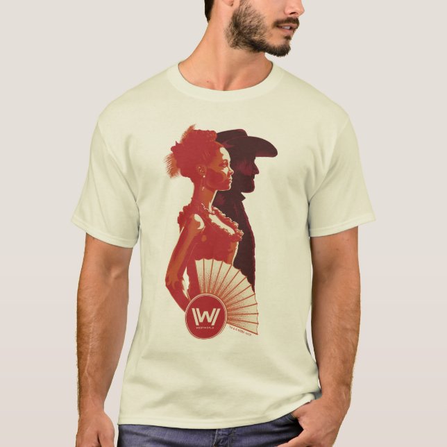 Westwelt | Maeve & Hector Stencil Portrait T-Shirt (Vorderseite)