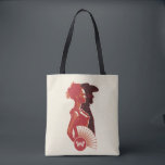 Westwelt | Maeve & Hector Stencil Portrait Tasche<br><div class="desc">Karo diese Gestaltungsgrafik von Frau Maeve Millay und Bandenchef Hector Escaton.</div>