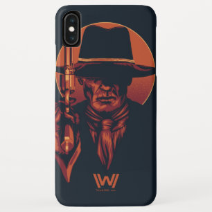 Westwelt   Schwarzer Mann mit Revolver Case-Mate iPhone Hülle