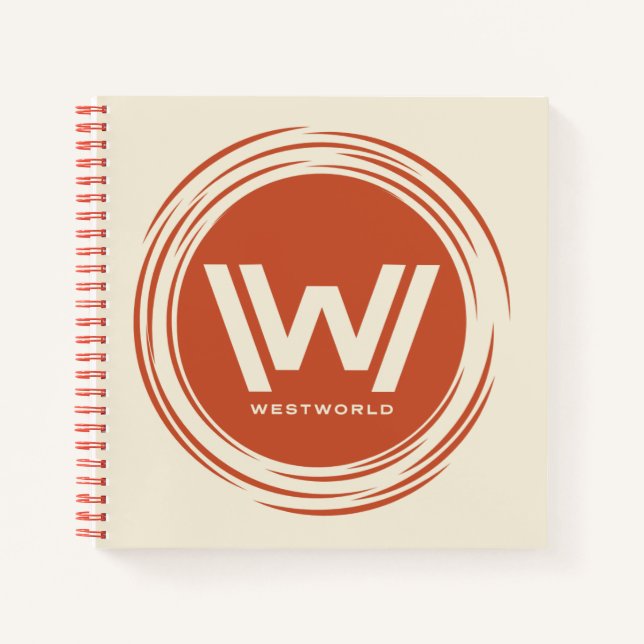 Westwelt | Stilisierte Sun-Logos Notizbuch (Vorderseite)