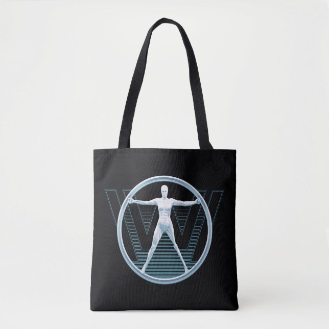 Westwelt | Vitruvian Android-Logo Tasche (Vorderseite)