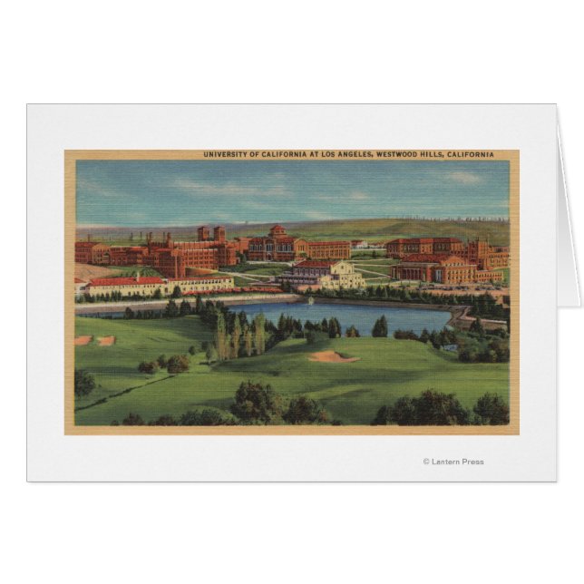 Westwood Hills, CA - View of U.C.L.A. Campus (Vorderseite (Horizontal))
