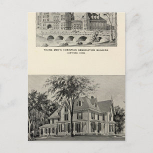 Westwood, YMCA, Hartford Postkarte