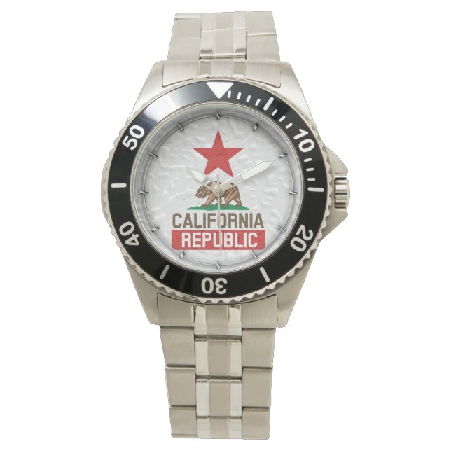 Wet California Republic Armbanduhr (Vorderseite)