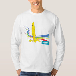 Weta Trimaranentwurf auf Langhülse T - Shirt