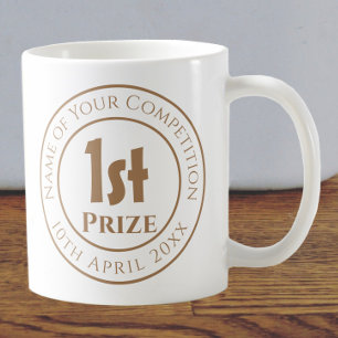 Wettbewerb Preis Trophäe Kaffeetasse