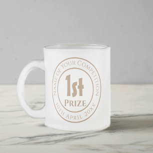 Wettbewerb Preis Trophäe Tasse Kaffee