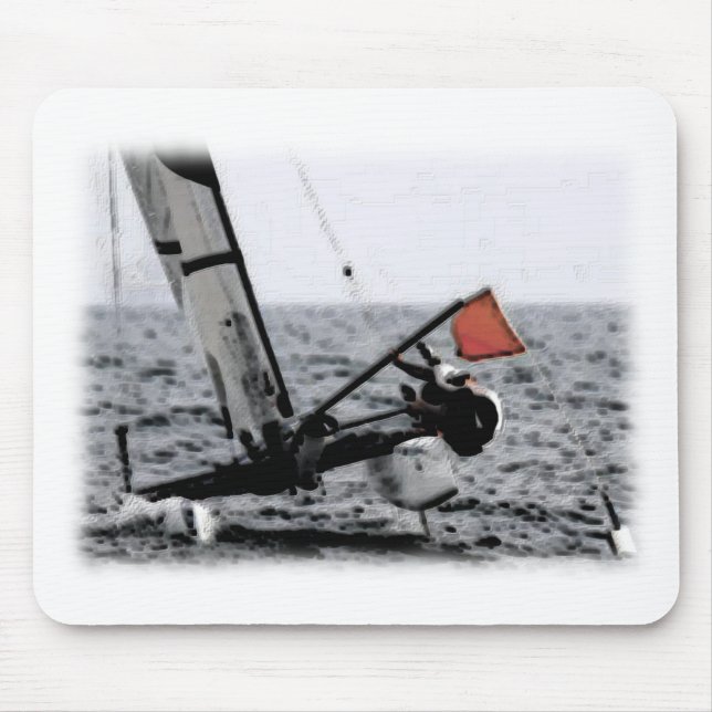 Wettbewerb Sailing Catamaran Picture Mousepad (Vorne)