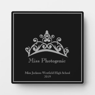 Wettbewerb Silber-Tiara-Krone Photogene Plakette Fotoplatte