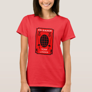 Wettbewerbsfähiges Schwertgefühl T-Shirt