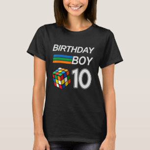 Wettbewerbsgeschwindigkeit für 10 Jahre Geburtstag T-Shirt